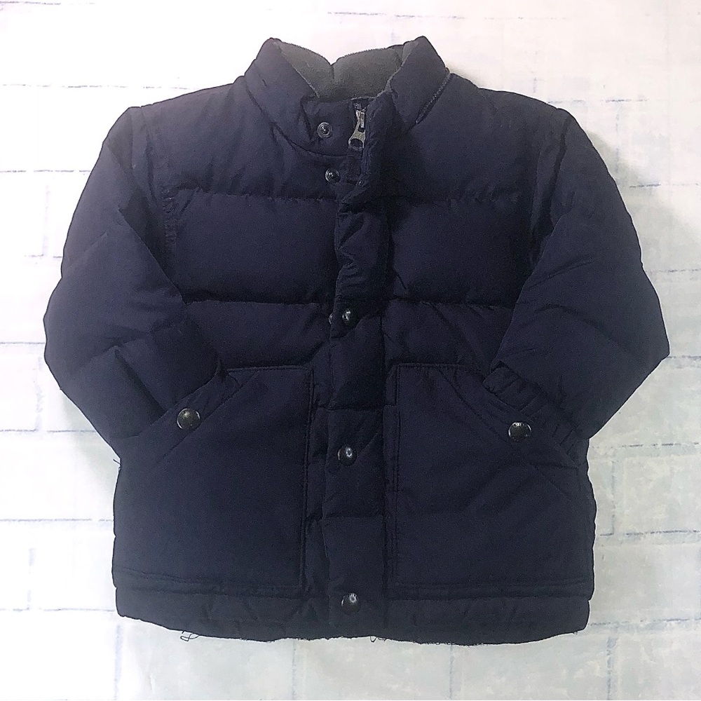 Baby Gap Navy Blue Layered Winter Coat